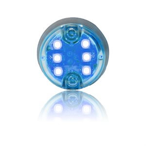 PROSIGNAL - PAL06 - 6 LED HIDE-A-WAY STROBE 12V - BLUE