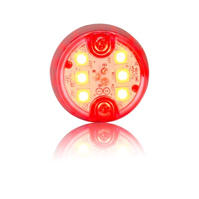 PROSIGNAL - PAL06 - 6 LED HIDE-A-WAY STROBE 12V - RED