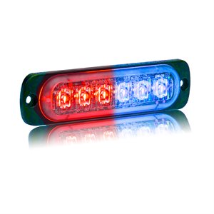 PROSIGNAL - ST6 - 6 LED SURFACE / MT - RED / BLUE