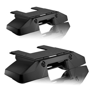 PAIR OF HIGH QUALITY ADJUSTABLE FEET SUPPORT FOR FULL SIZE STROB LIGHT BAR